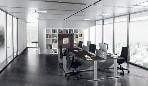 Business offices / workstation and office library COMPOSITION 3