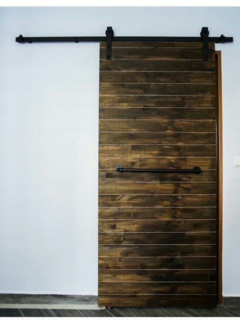 Modern wood door