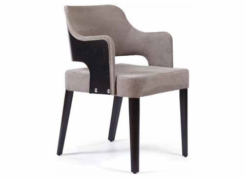 Modern wooden design chair with armrests kenzo -fm