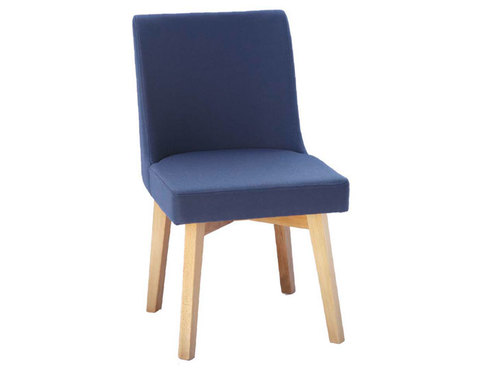 Textile chair with wooden legs famous -k