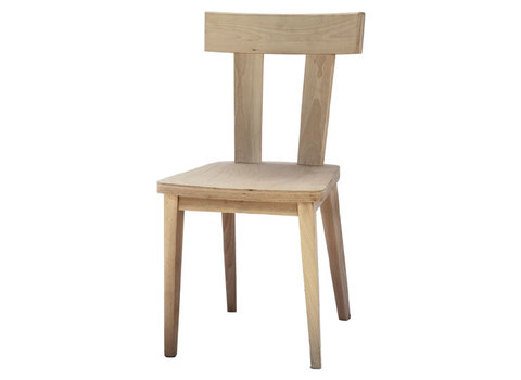 Ξύλινη καρέκλα με ξύλινη πλάτη  elite