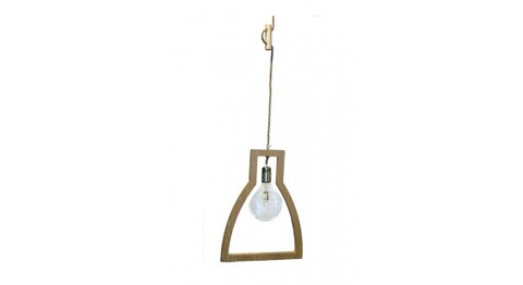 Suspension light WOOD THIRA